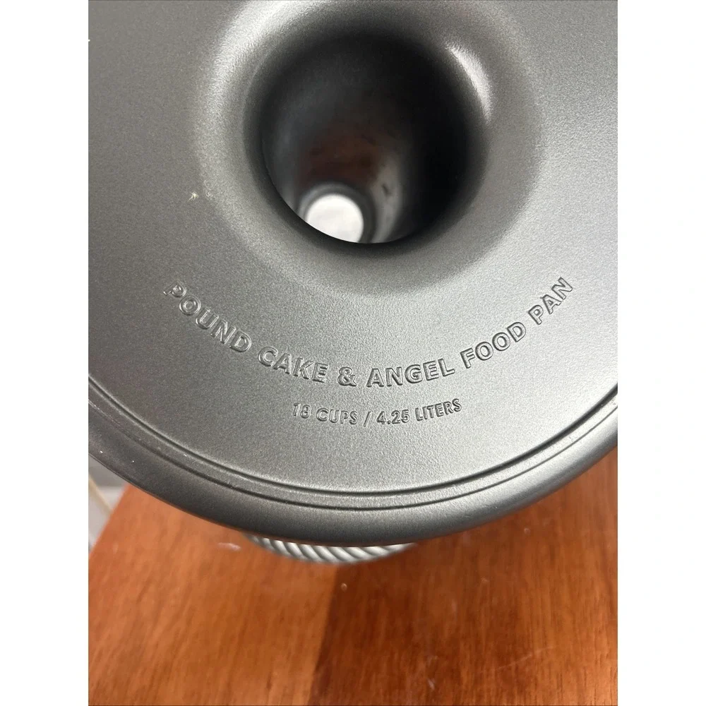 Nordic Ware Angel Food Cake Pan, 18 Cup Capacity